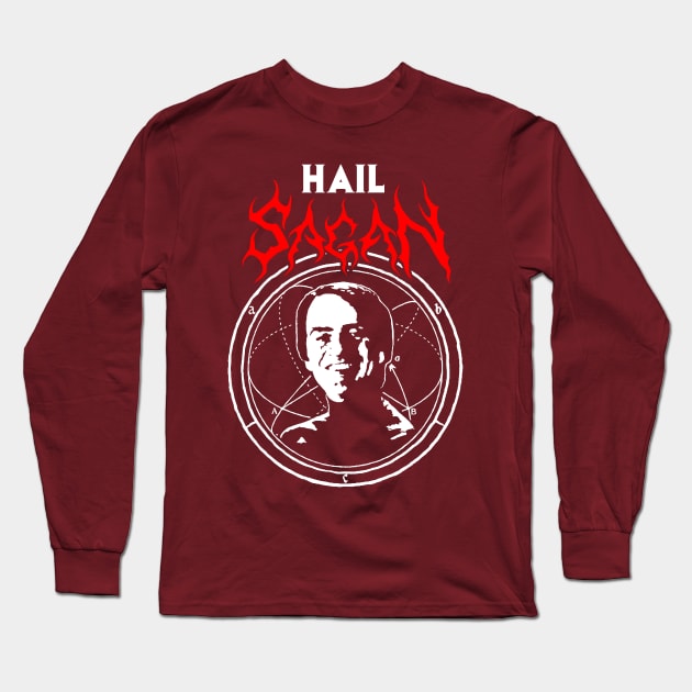 Hail Sagan merch Long Sleeve T-Shirt by rosart